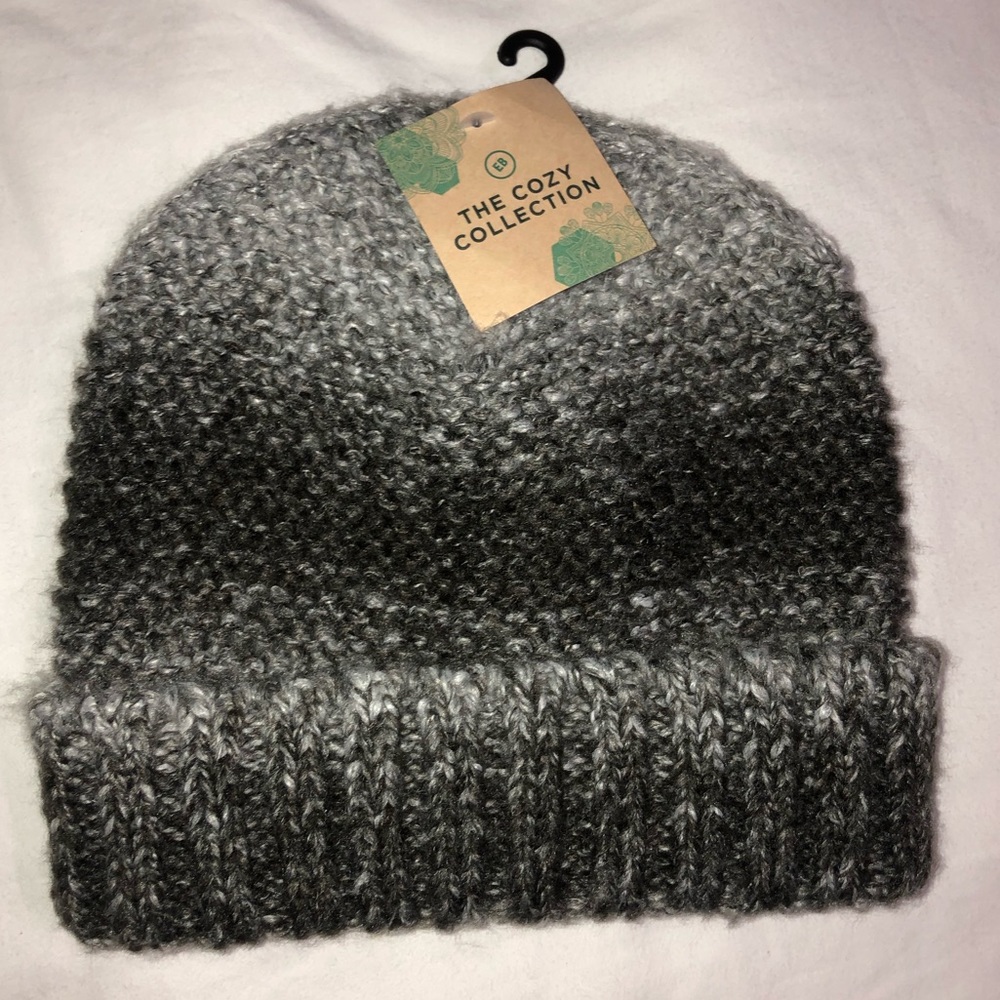 Grey Knit Beanie